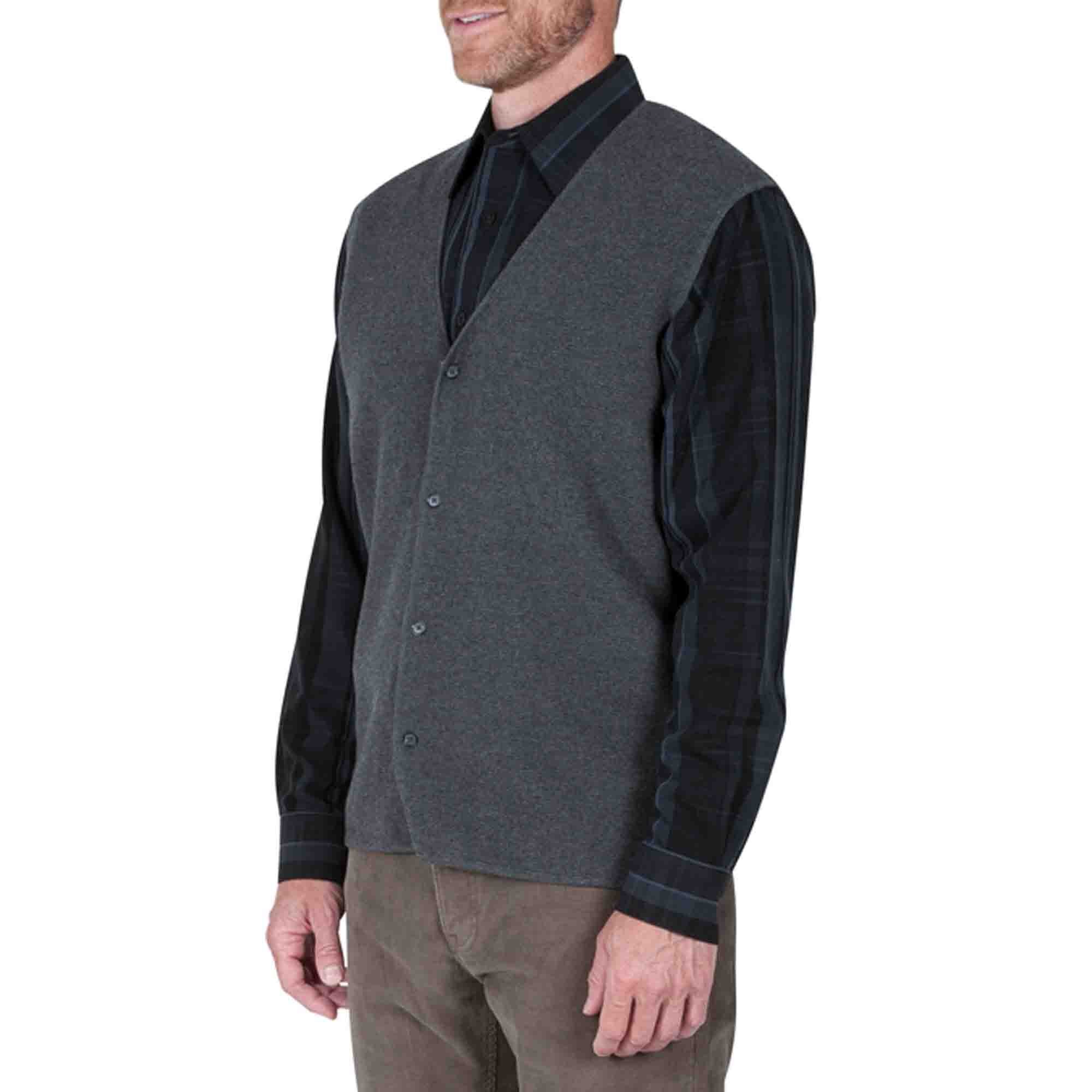 Chaleco de Punto con Botones Delanteros Haggar