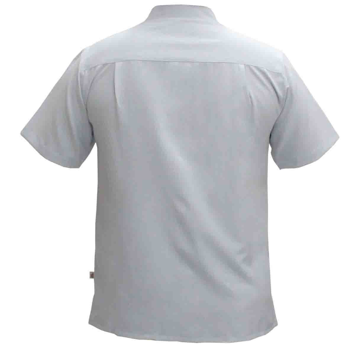 Camisa Manga Corta Color Gris Cancumisa
