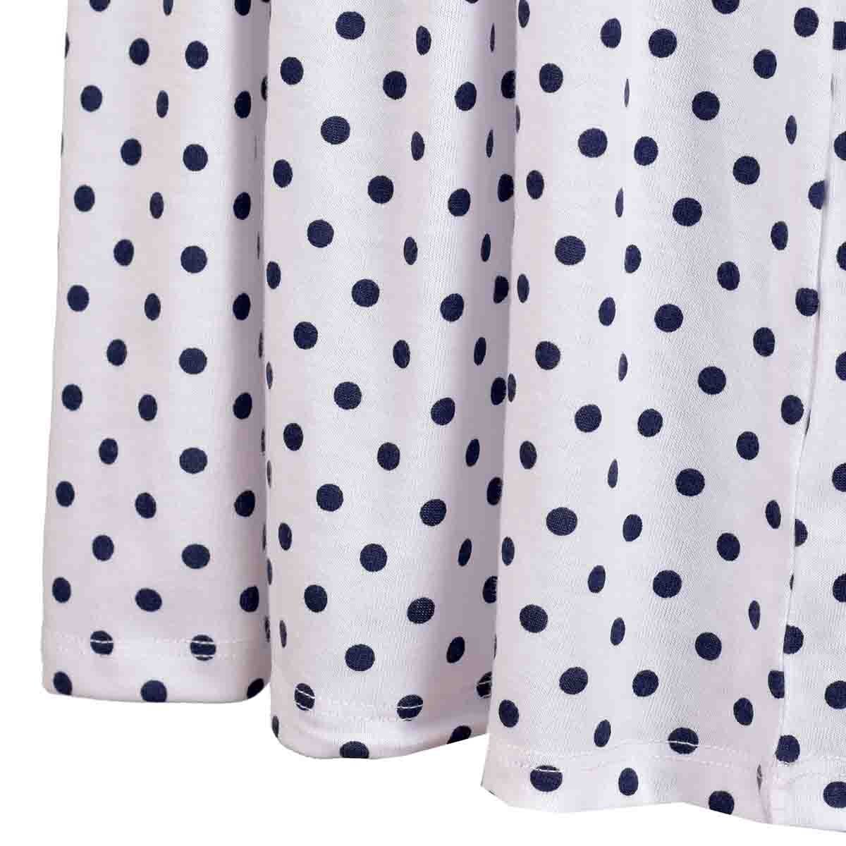 Vestido con Aplicación Color Azul Jeanious para Bebé