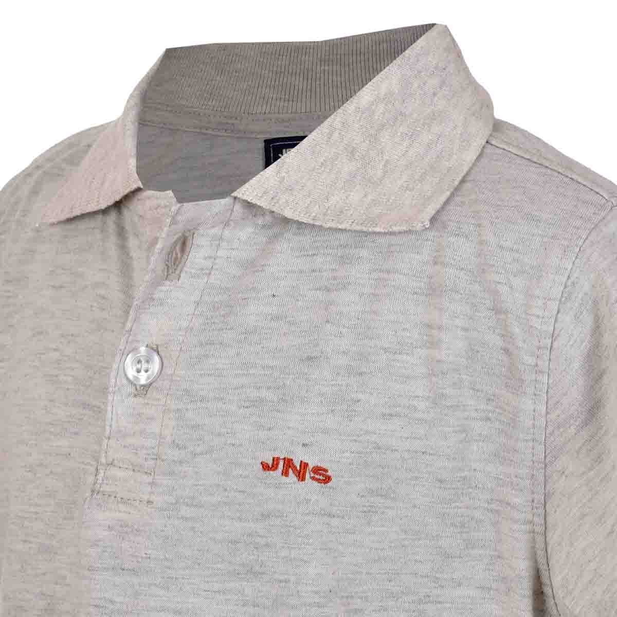 Conjunto de Polo Manga Corta Colo Gris Jeanious