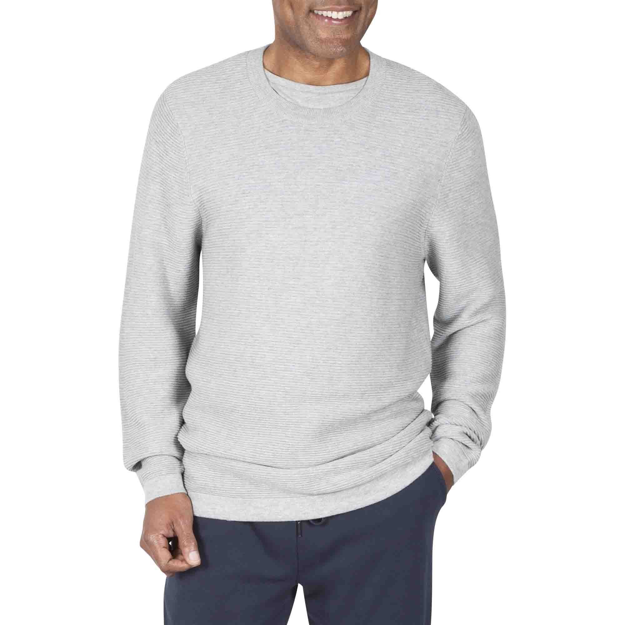 Suéter de Punto Patrón Horizontal Cuello Redondo Haggar