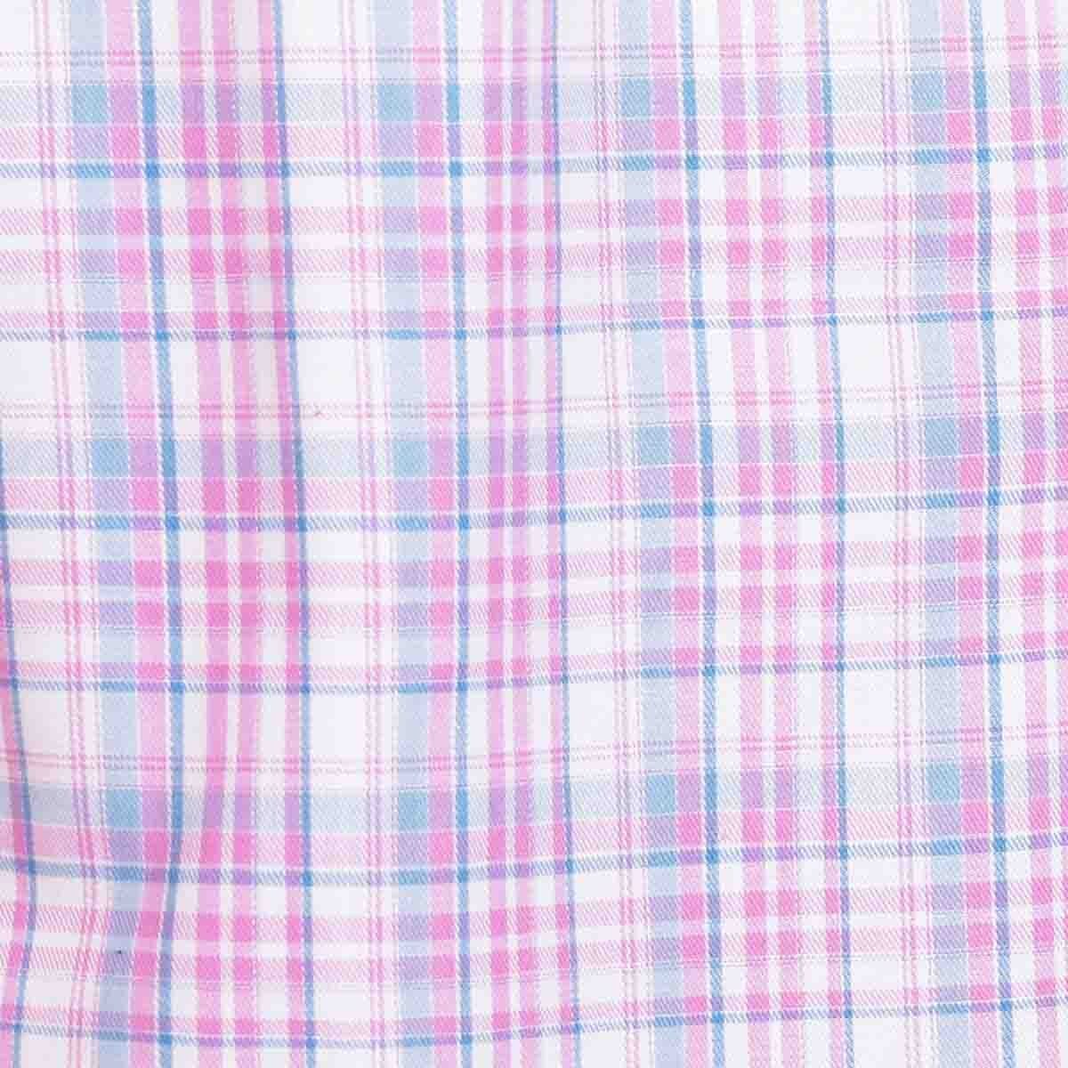 Camisa Manga Corta Color Rosa Alx