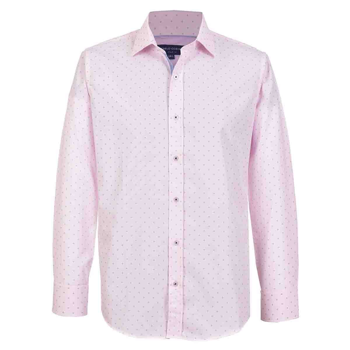 Camisa Manga Larga Regular Fit Carlo Corinto