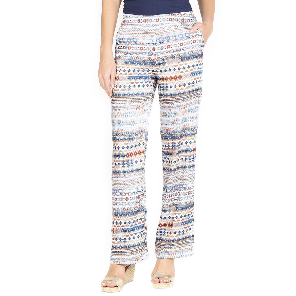 Pantalón Estampado Amplio Foley\'s para Dama