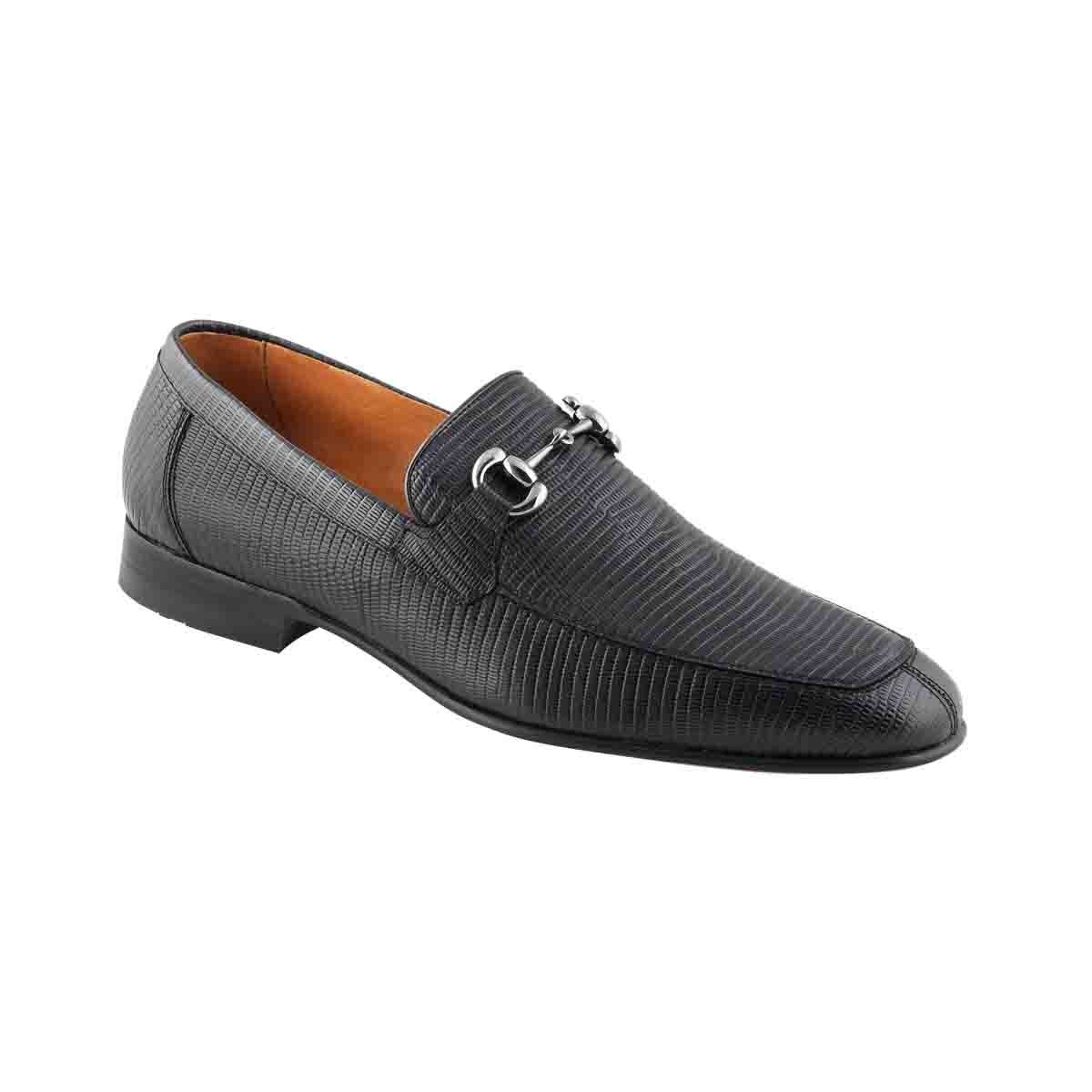 Mocasín Color Negro Duque Di Galliano