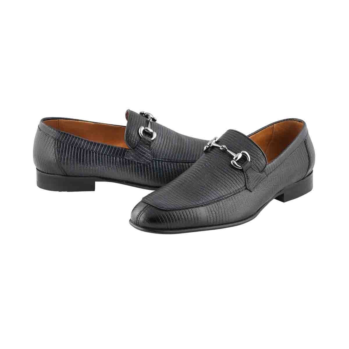 Mocasín Color Negro Duque Di Galliano