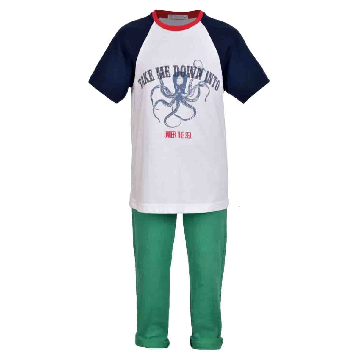 Conjunto con Playera Y Pantalón Color Blanco Being 2 Nice