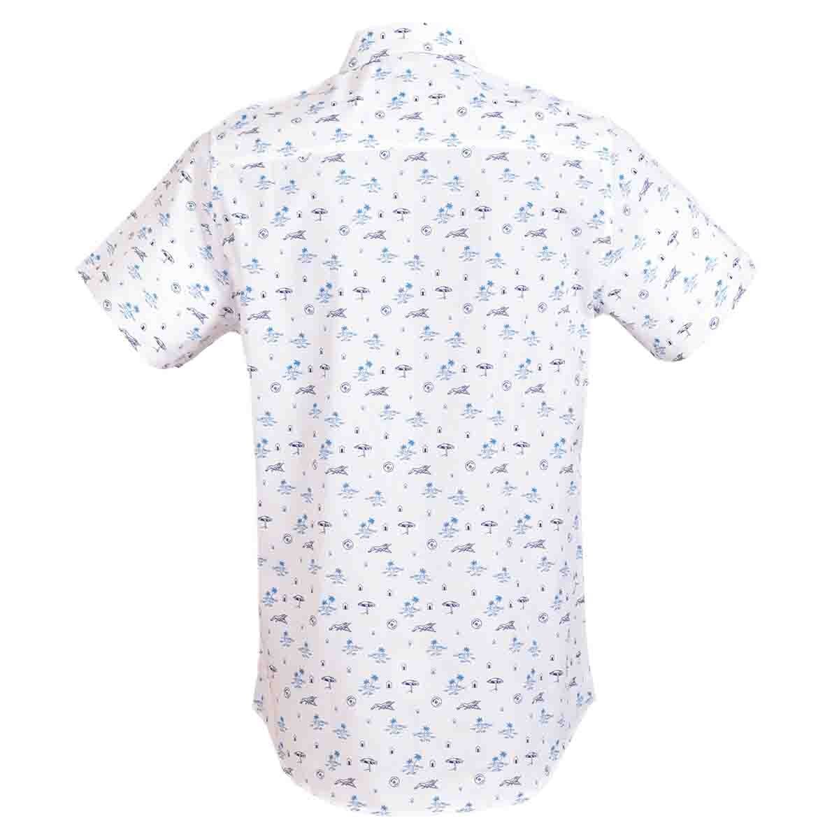 Camisa Manga Corta Estampada Alx