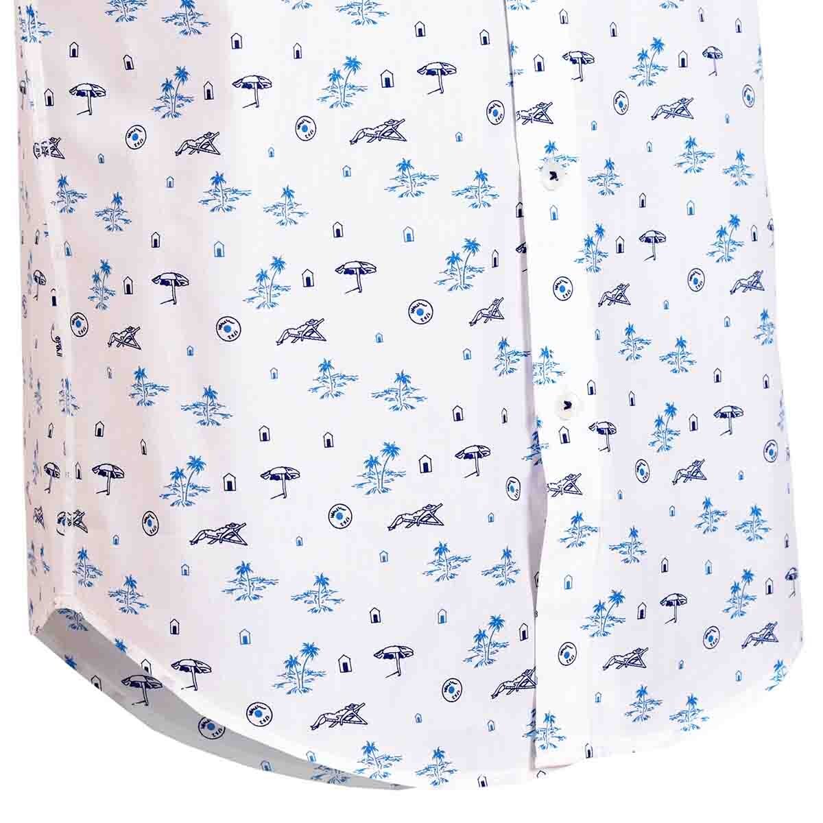 Camisa Manga Corta Estampada Alx