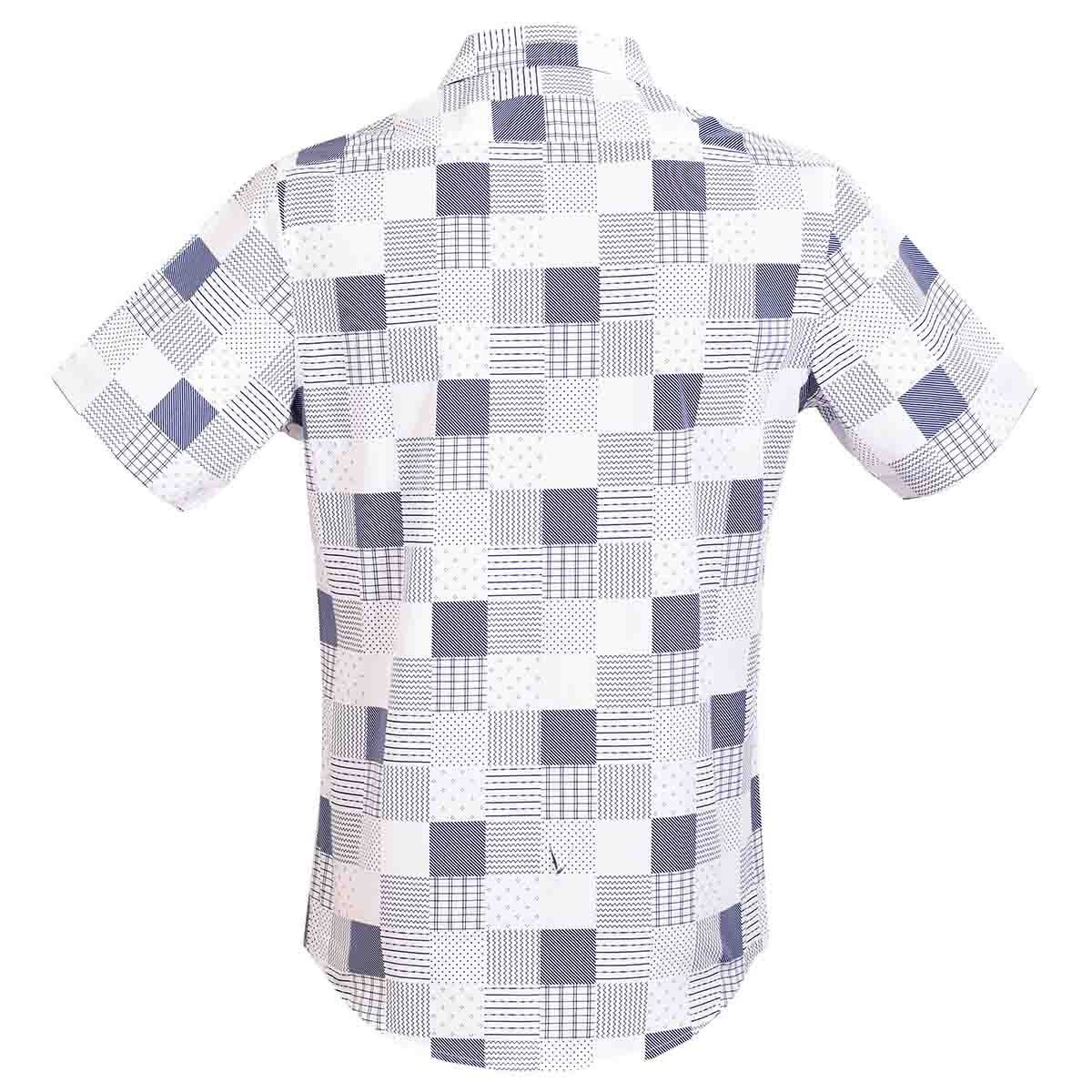 Camisa Manga Corta Color Blanco Bruno Magnani