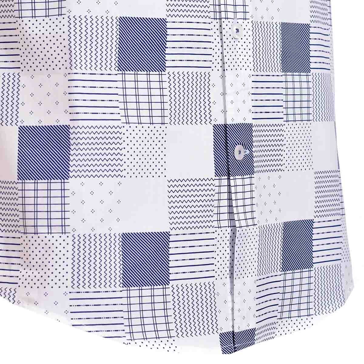 Camisa Manga Corta Color Blanco Bruno Magnani