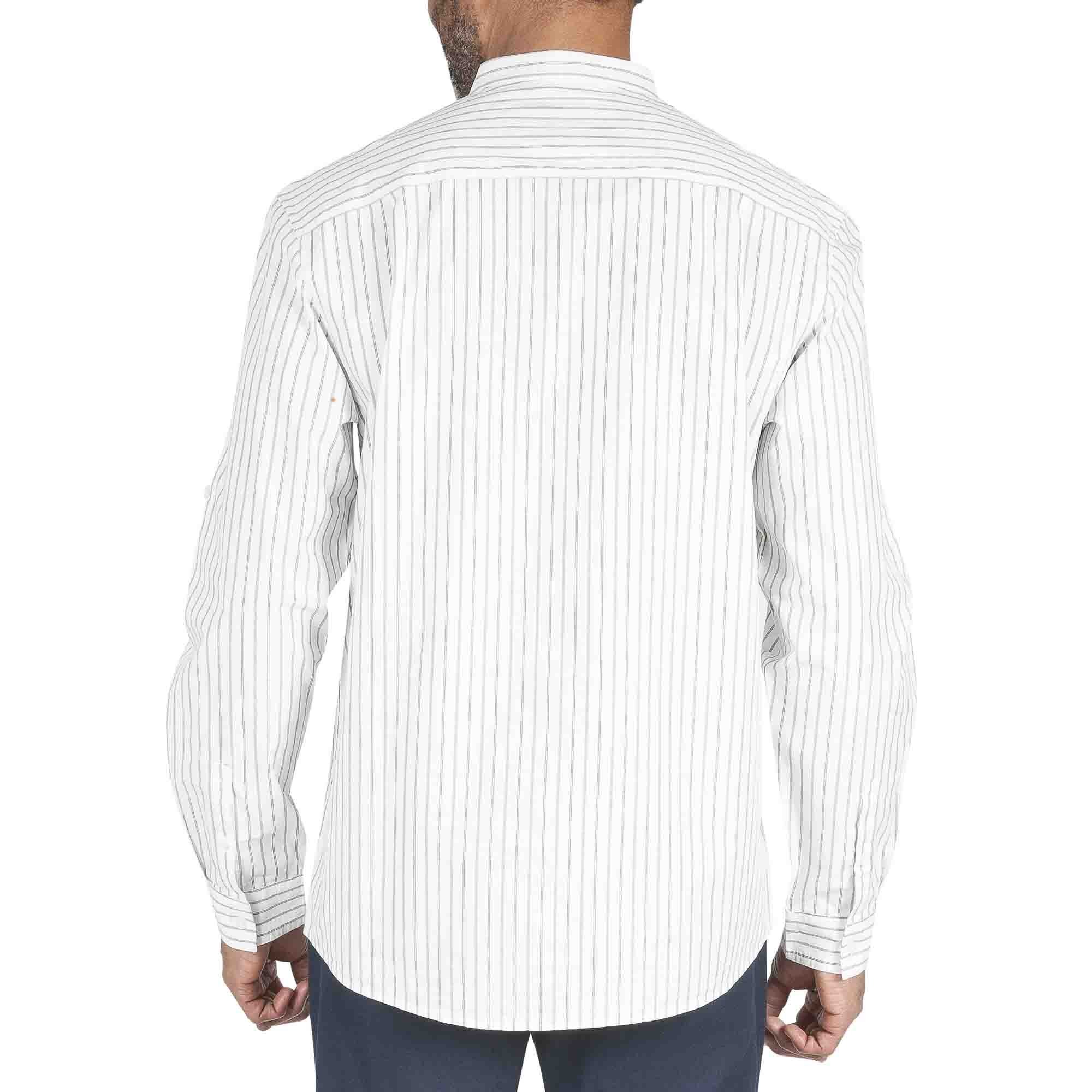 Camisa Manga Larga Color Crema Haggar para Caballero