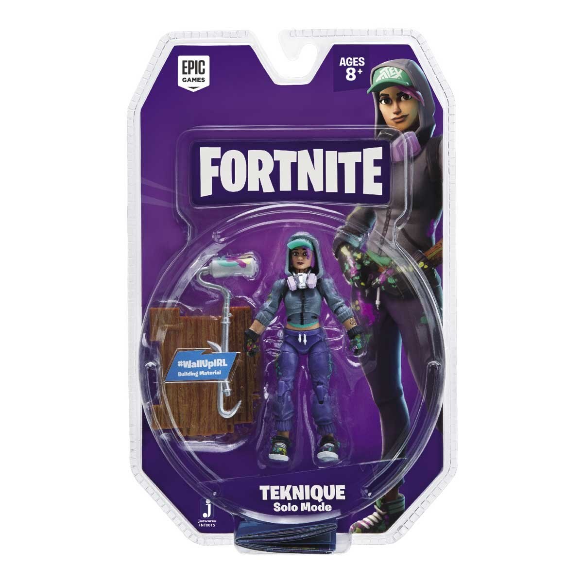 Figura Teknique de 4" con Accesorios Jazwares