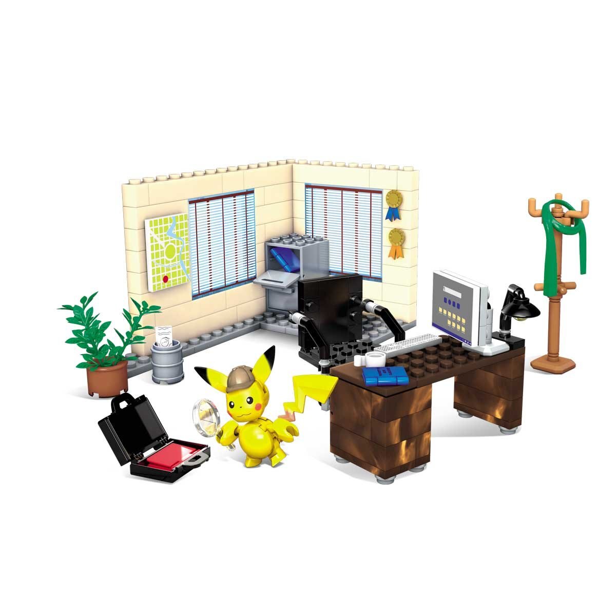 Mega Construx Pokémón Detective Pikachú Playset Chico Mattel