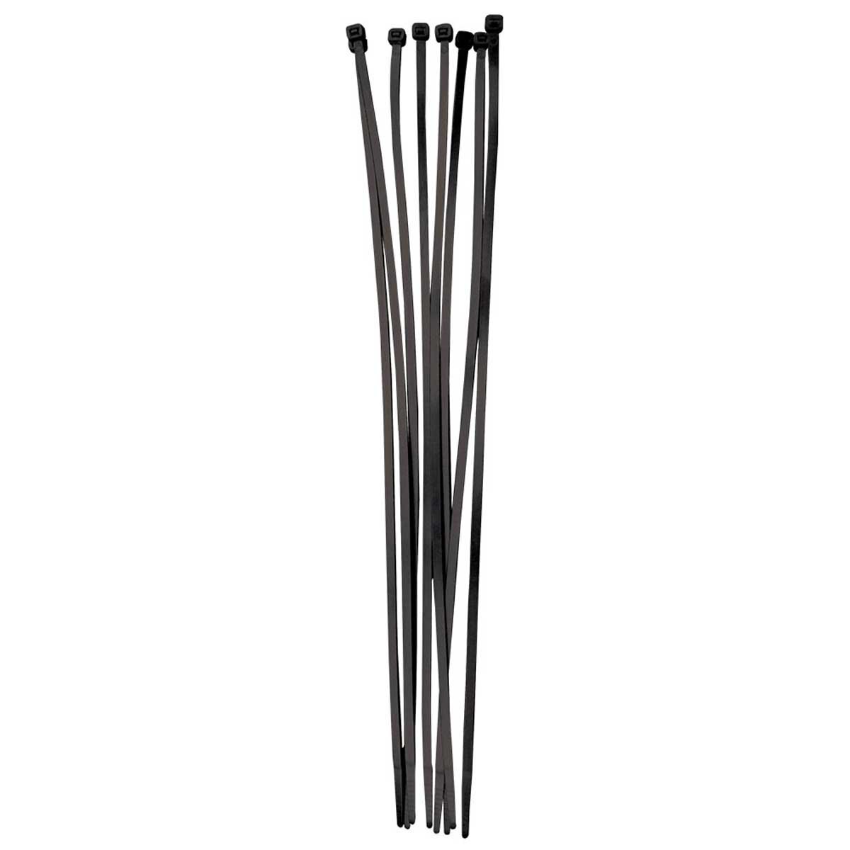 Cinchos de Plástico 4.6X 300Mm 100 Pzas Negro Mikels