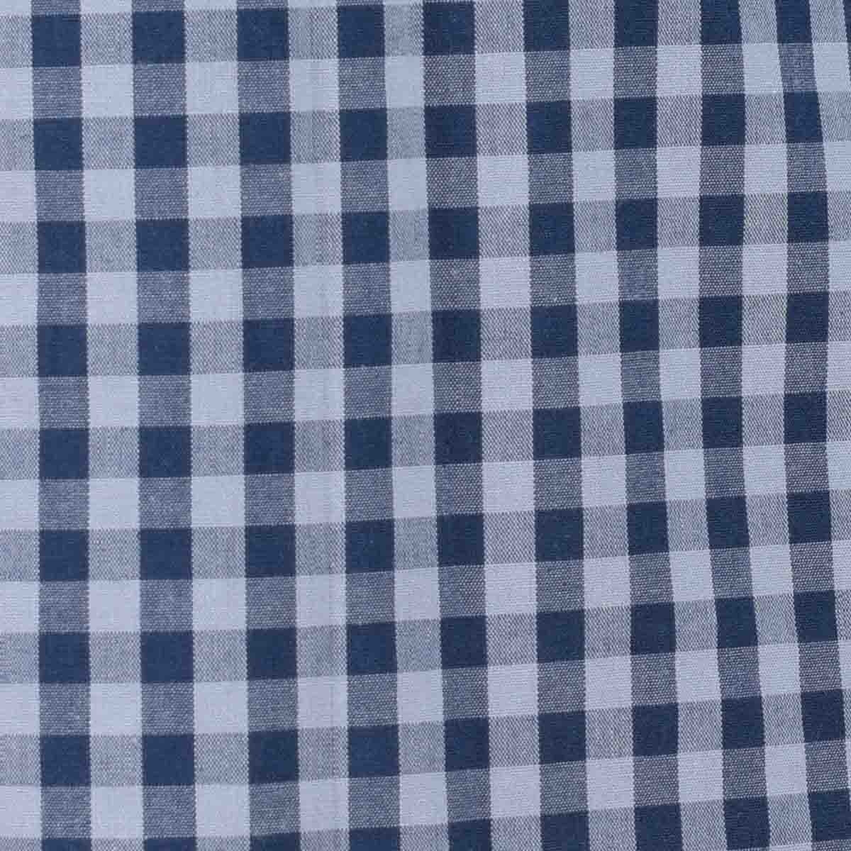 Camisa Manga Larga Micro Gingham Jeanious Plus Jnmx119-Di40