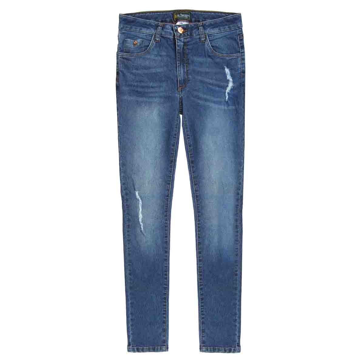 Jeans Color Azul Royal Polo Club para Niña