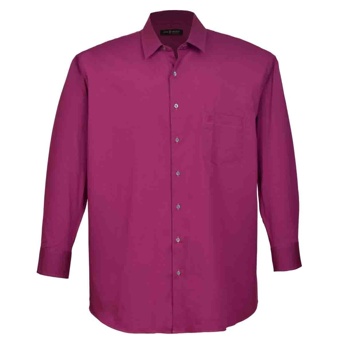 Camisa Lisa Manga Larga John Henry Ev24T6771M