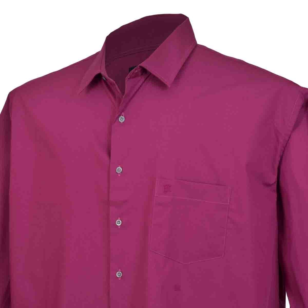 Camisa Lisa Manga Larga John Henry Ev24T6771M