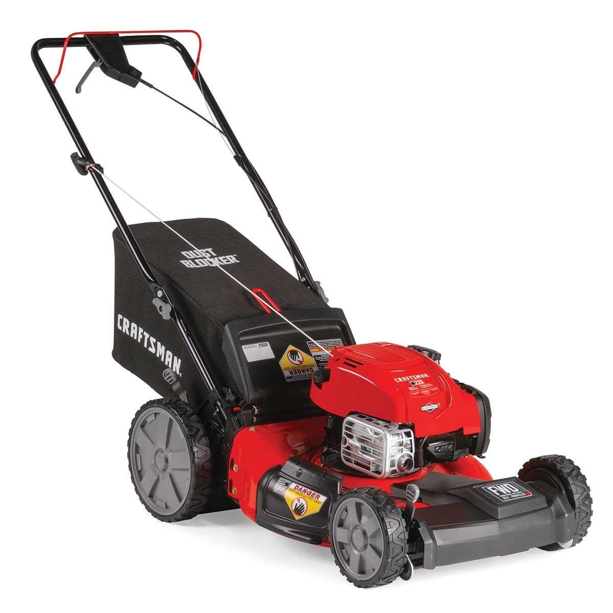 Podadora Autopropulsada de 163Cc con Recolector, Llantas Delanteras C/tracción Craftsman