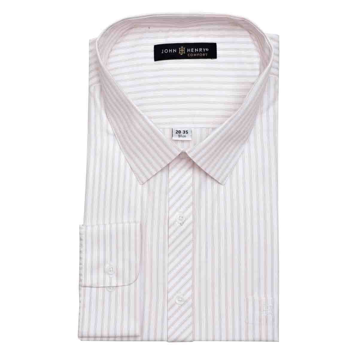 Camisa a Rayas Manga Larga John Henry