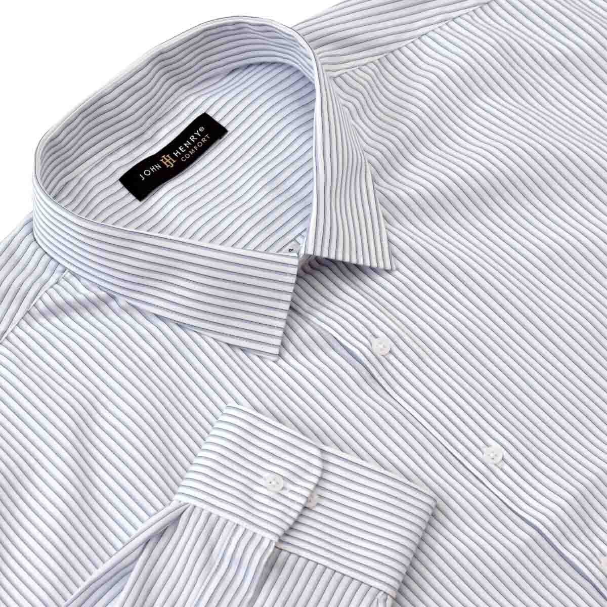Camisa a Rayas Manga Larga John Henry
