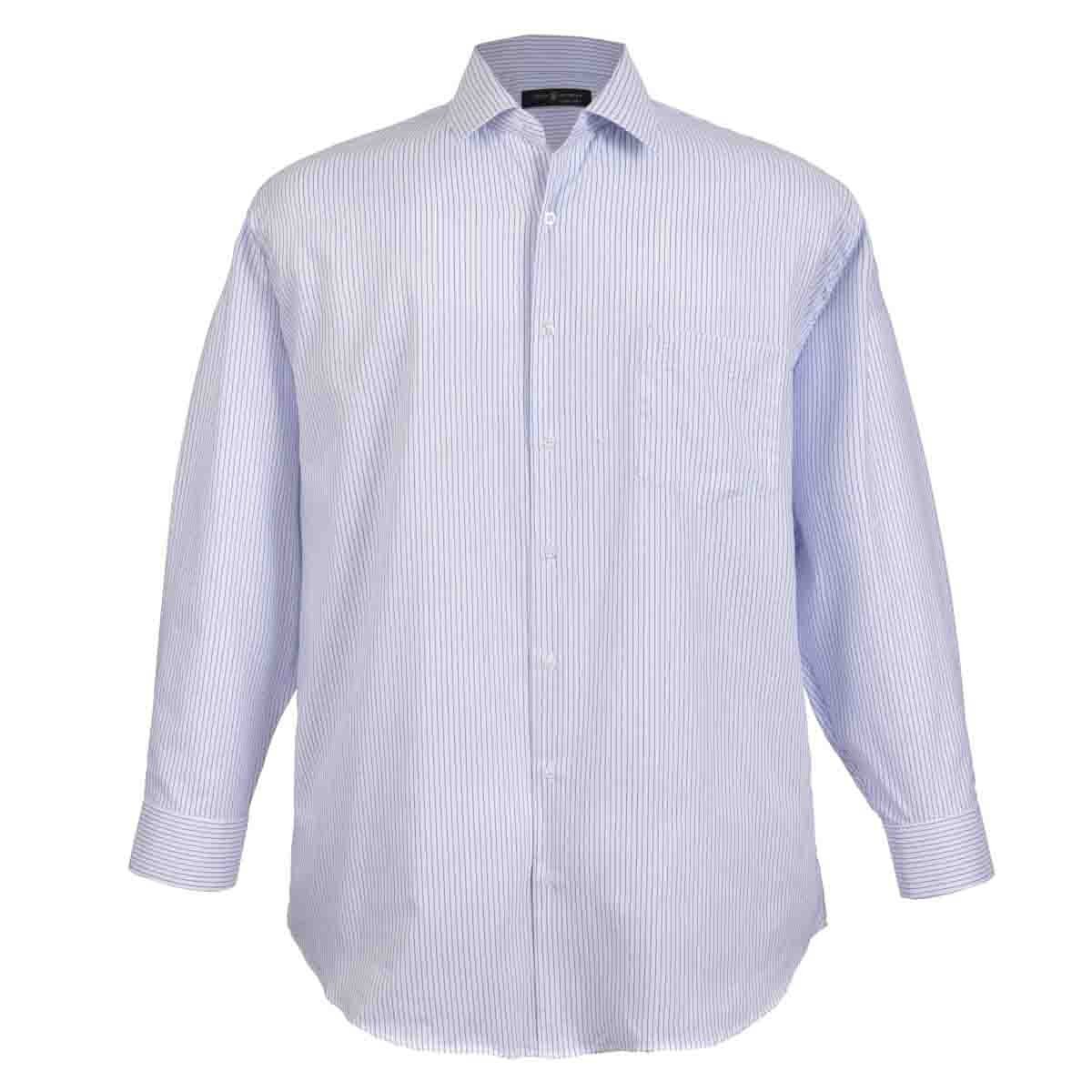 Camisa Manga Larga Rayas Azules John Henry