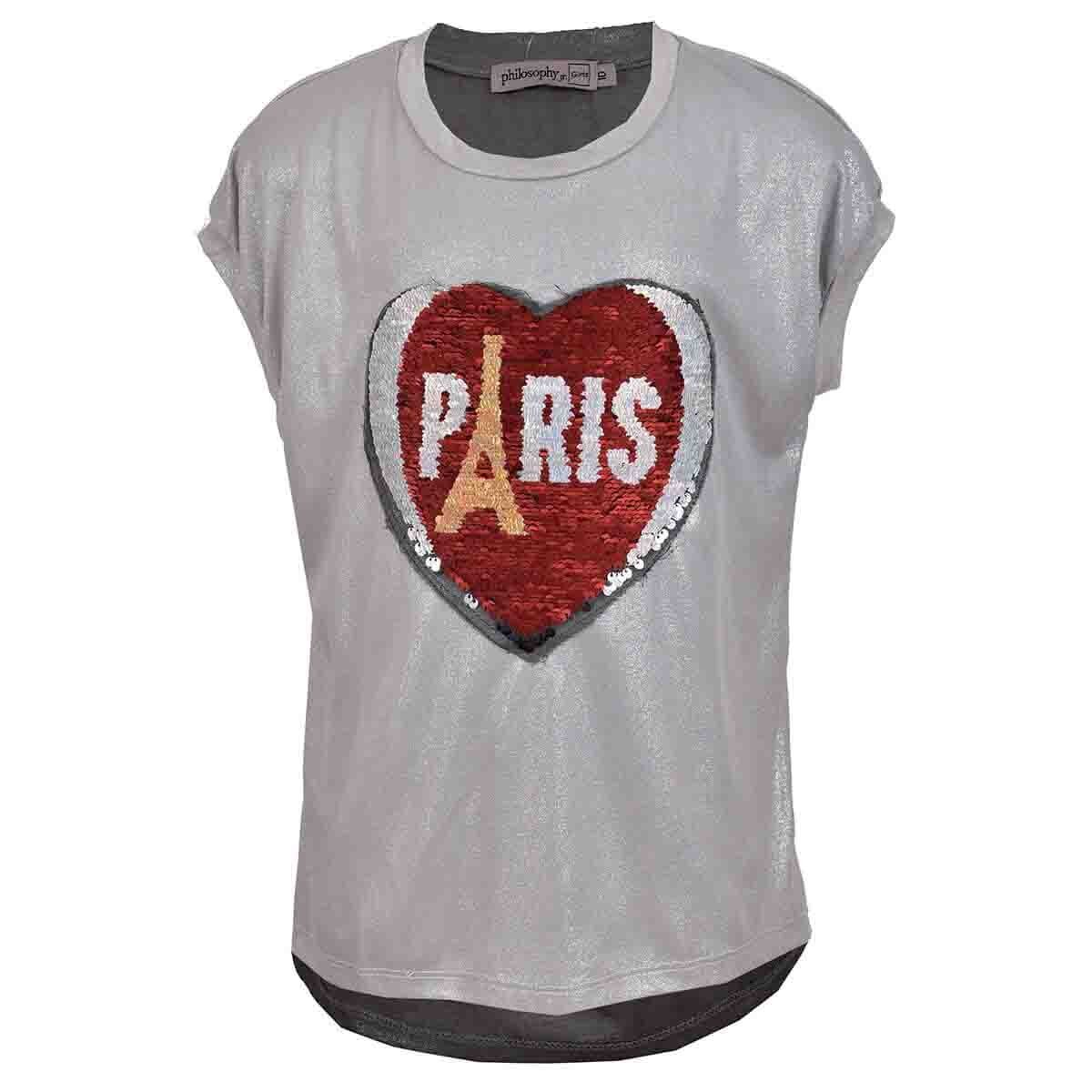 Playera Color Rosa Philosophy Girls para Niña