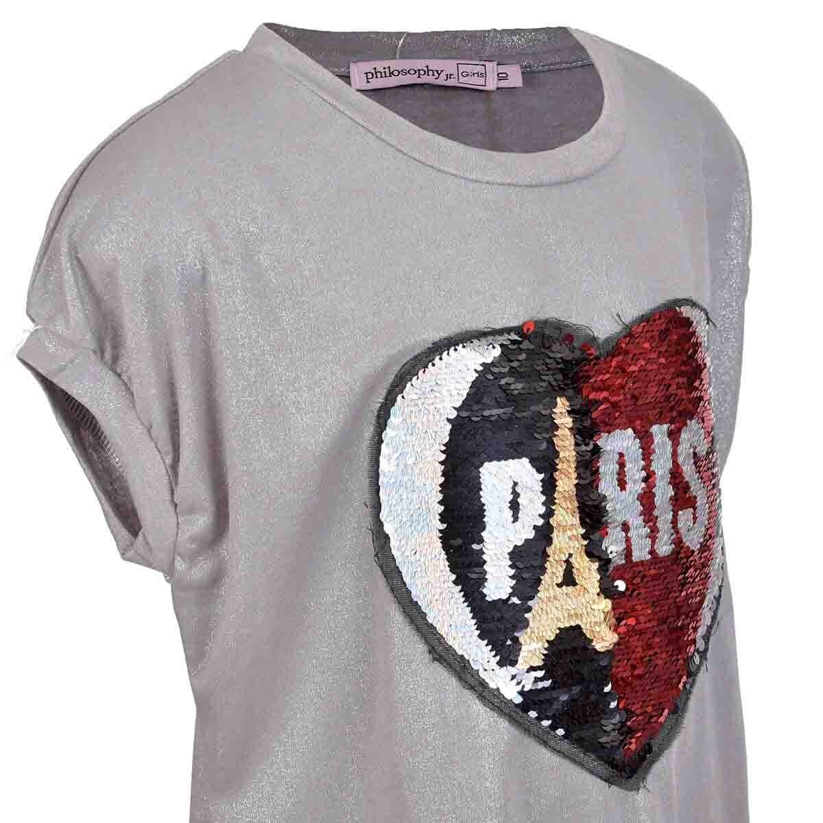 Playera Color Rosa Philosophy Girls para Niña