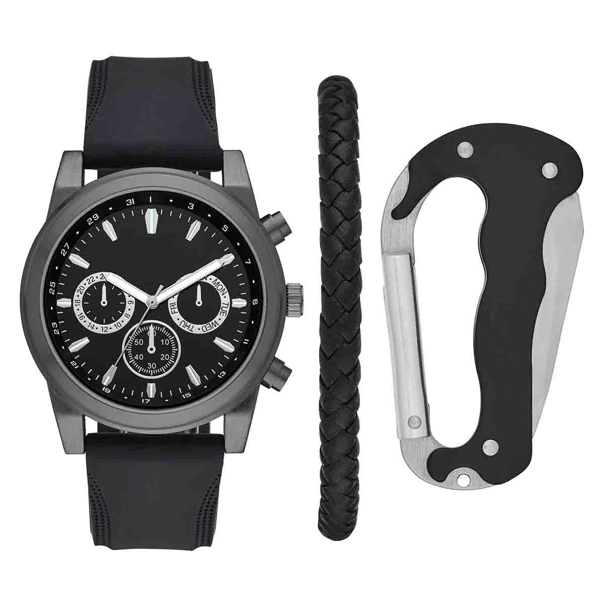 Reloj para Caballero Color Negro Mass Market