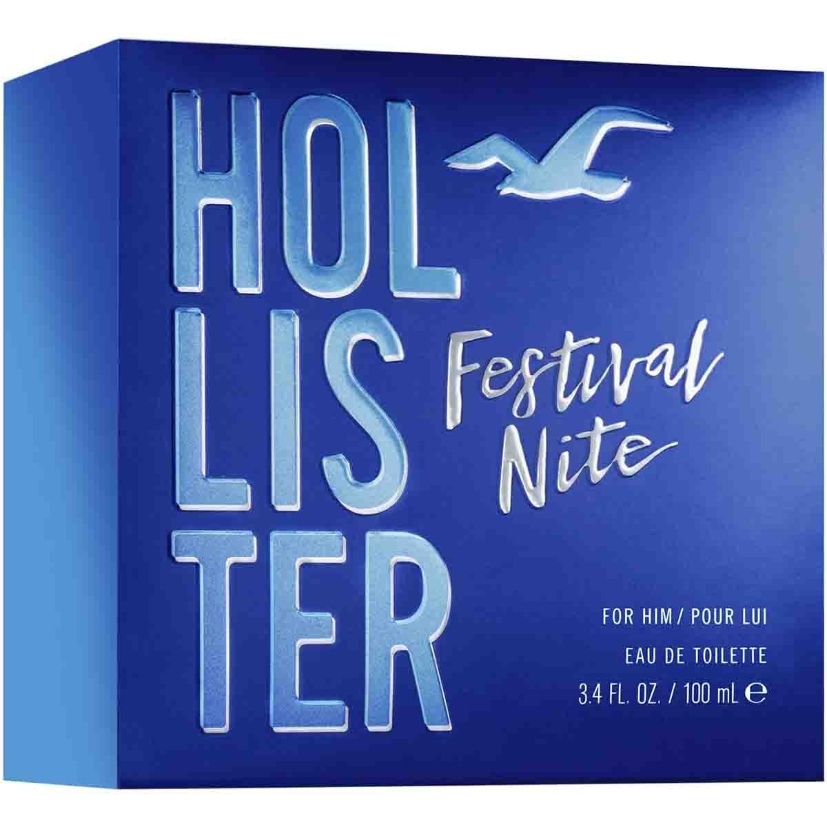 Fragancia para Caballero Hollister Festival Nite Edt 100 Ml