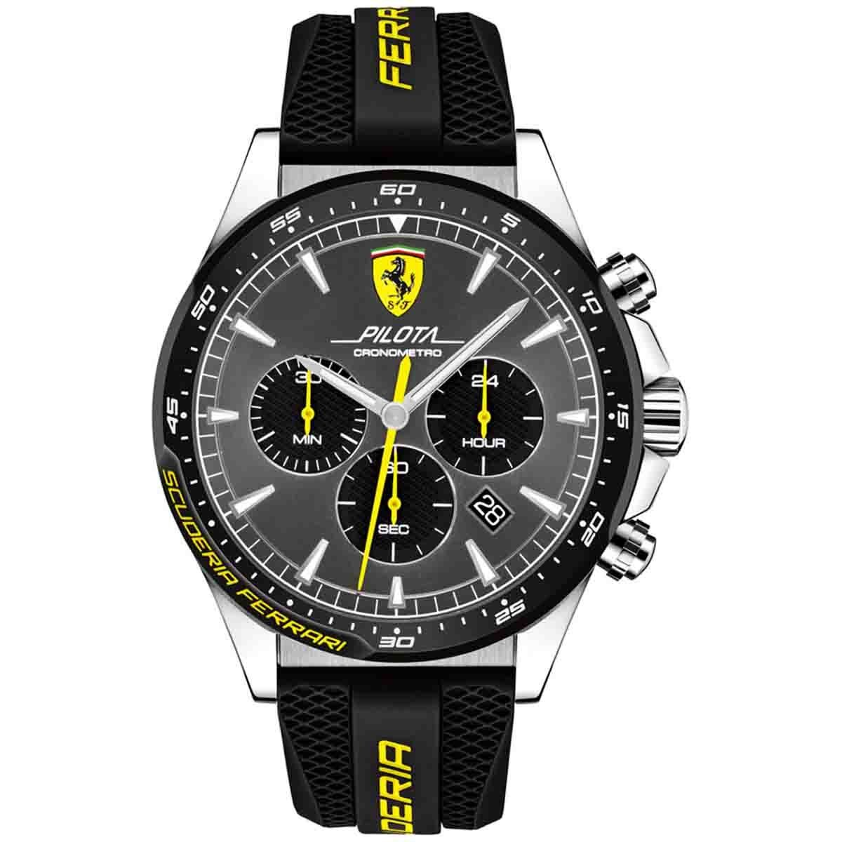 Reloj para Caballero Color Negro Ferrari