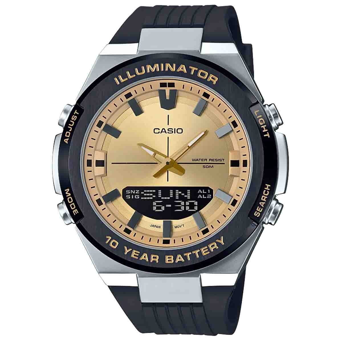 Reloj para Caballero Color Amarillo Casio