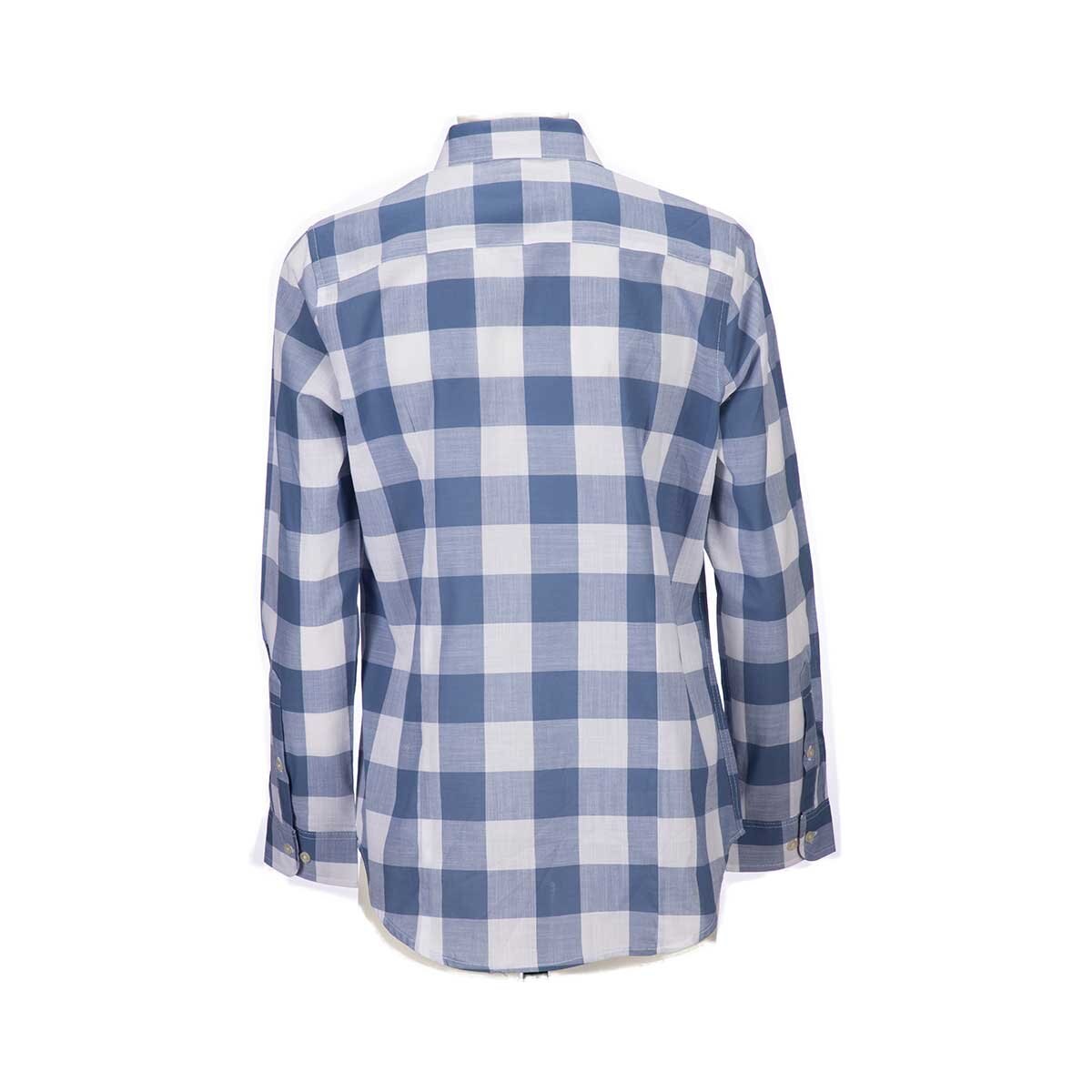 Camisa a Cuadros Azul Royal Polo Club