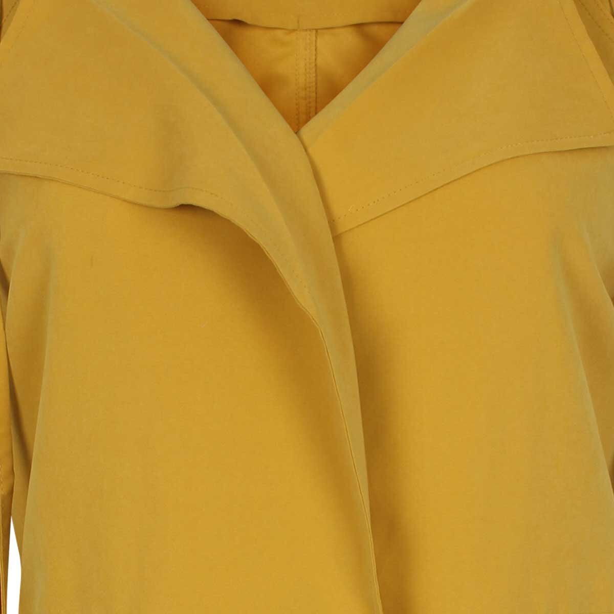 Gabardina Manga Larga con Solapa , Capucha, Bolsas y Jareta Just By Basel