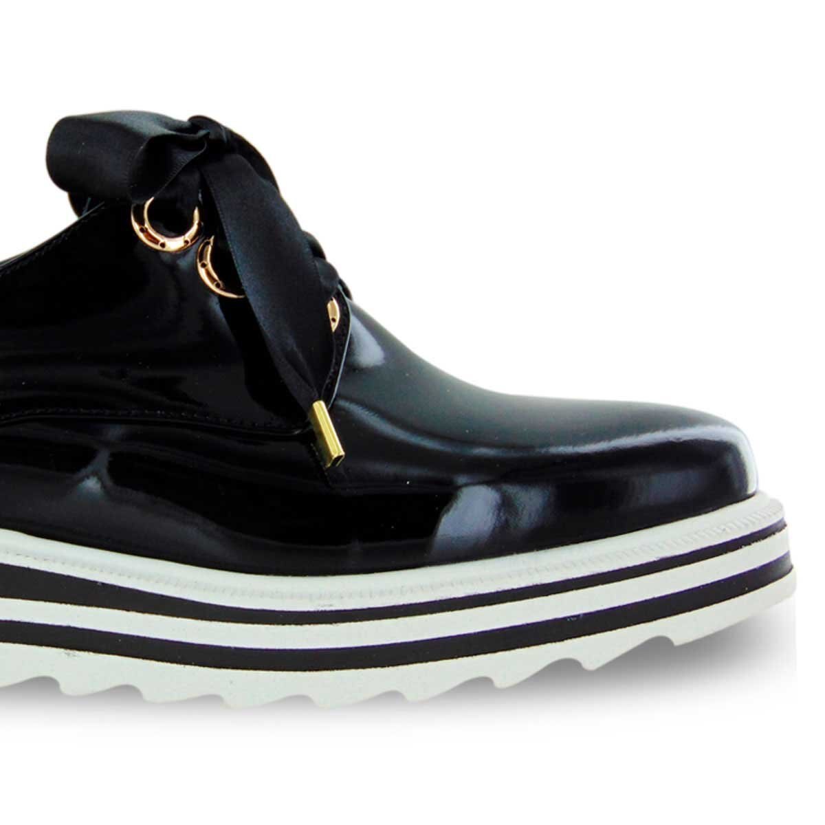 Menstyle Negro de Charol y Listón Mbj
