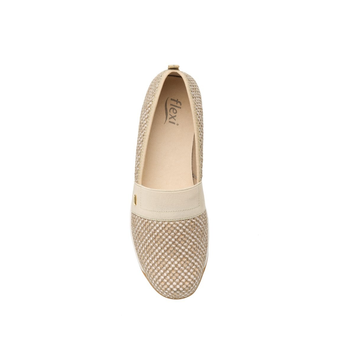 Mocasín Gaby Beige Flexi