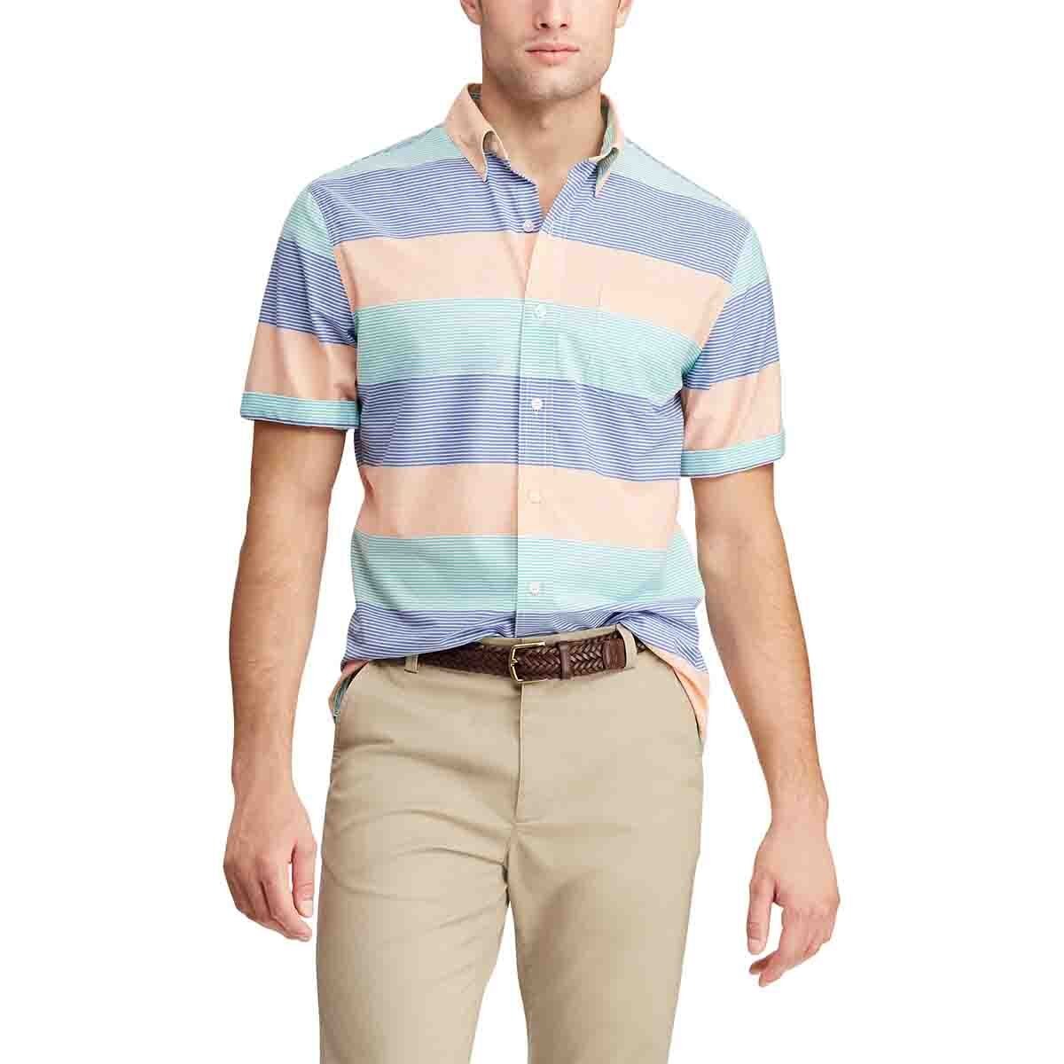 Camisa Slim Manga Corta Chaps