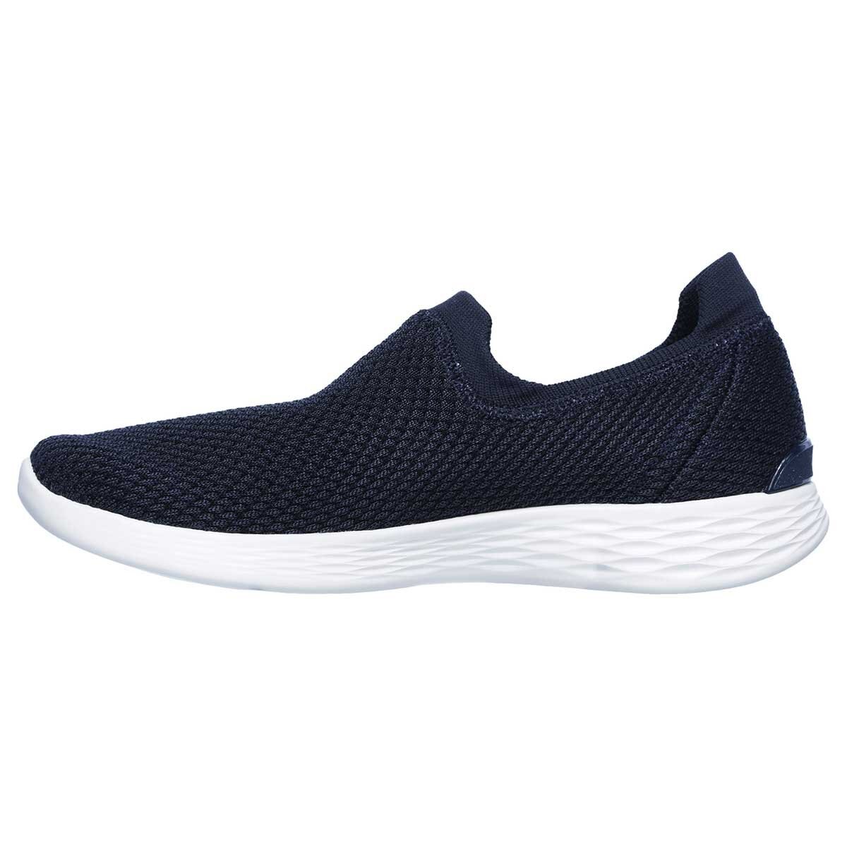 Slip On Textil Azul Skechers