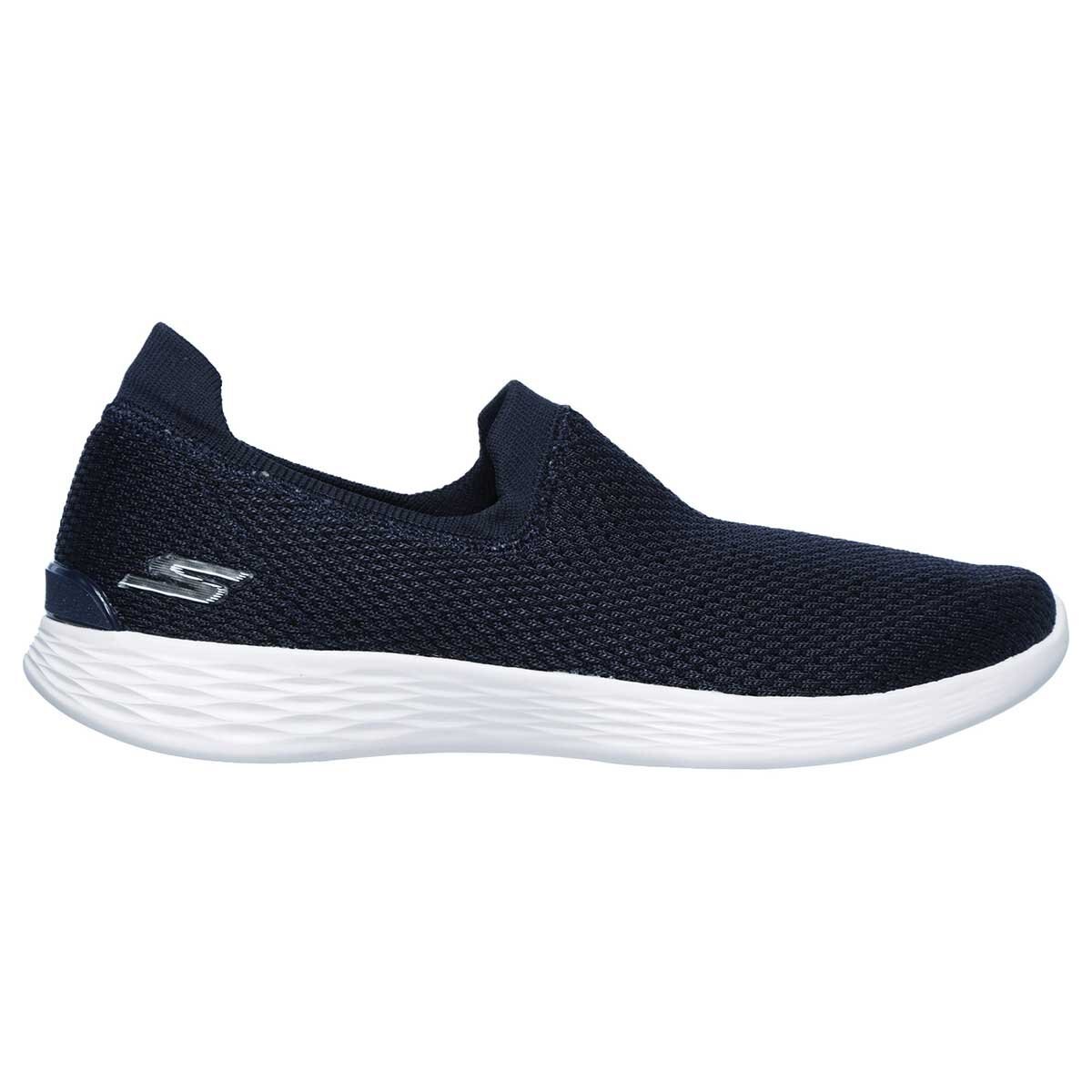 Slip On Textil Azul Skechers