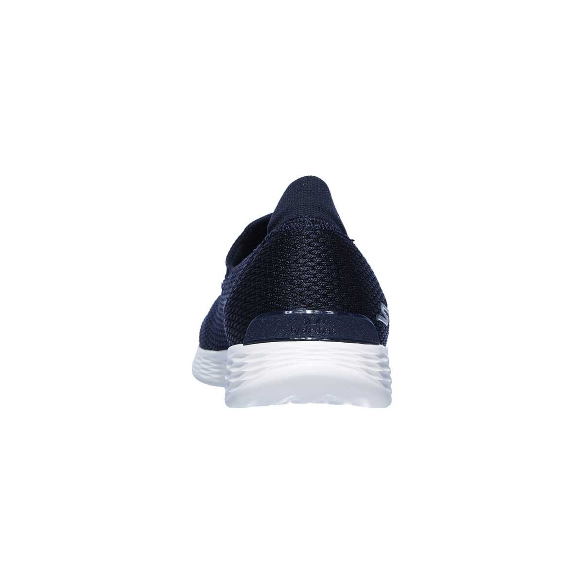 Slip On Textil Azul Skechers