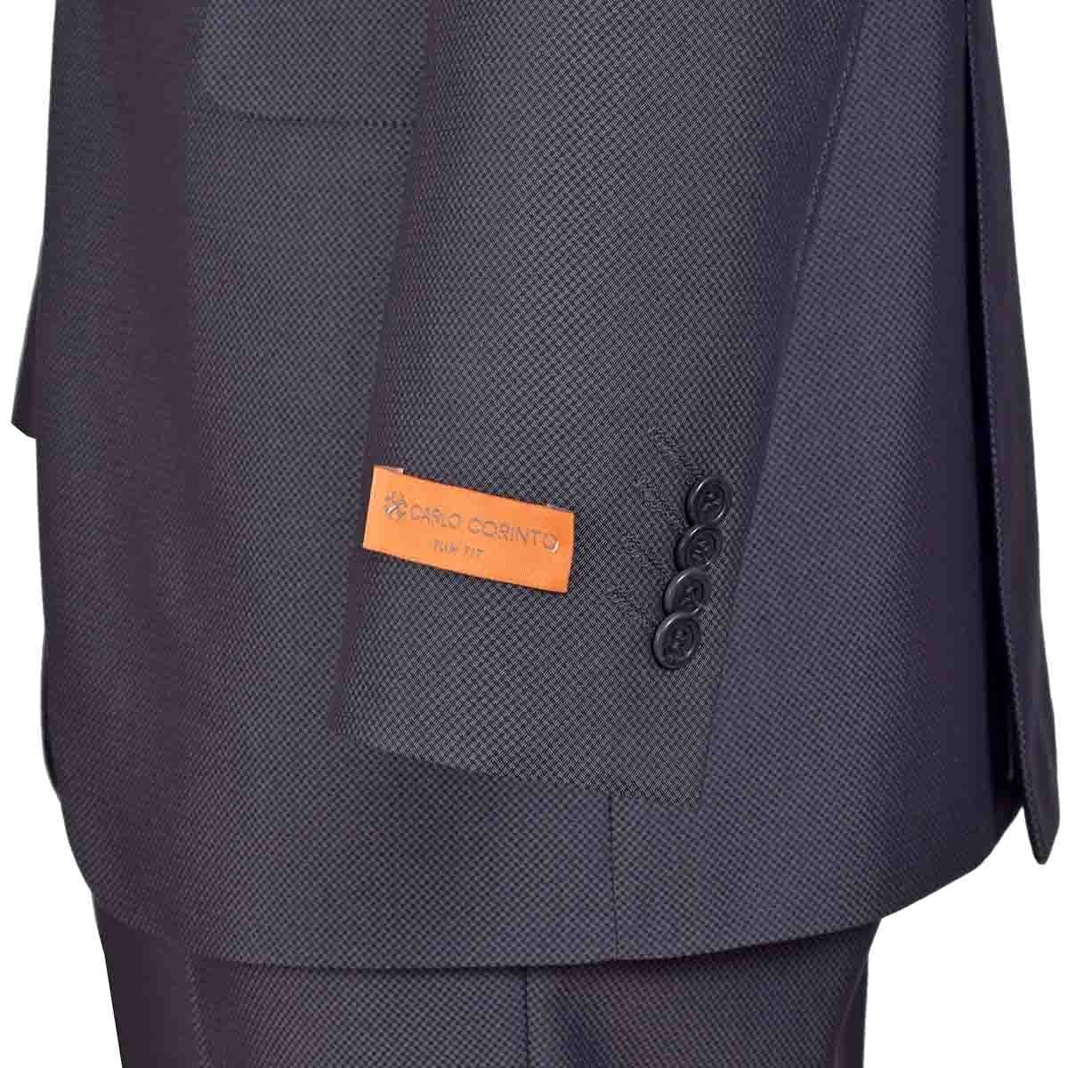 Traje Slim Fit Oxford Carlo Corinto