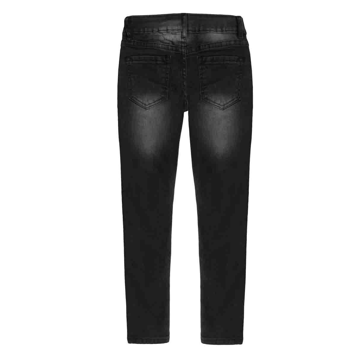 Jeans Skinny con Procesos al Frente 5 Bolsas Fukka para Niña