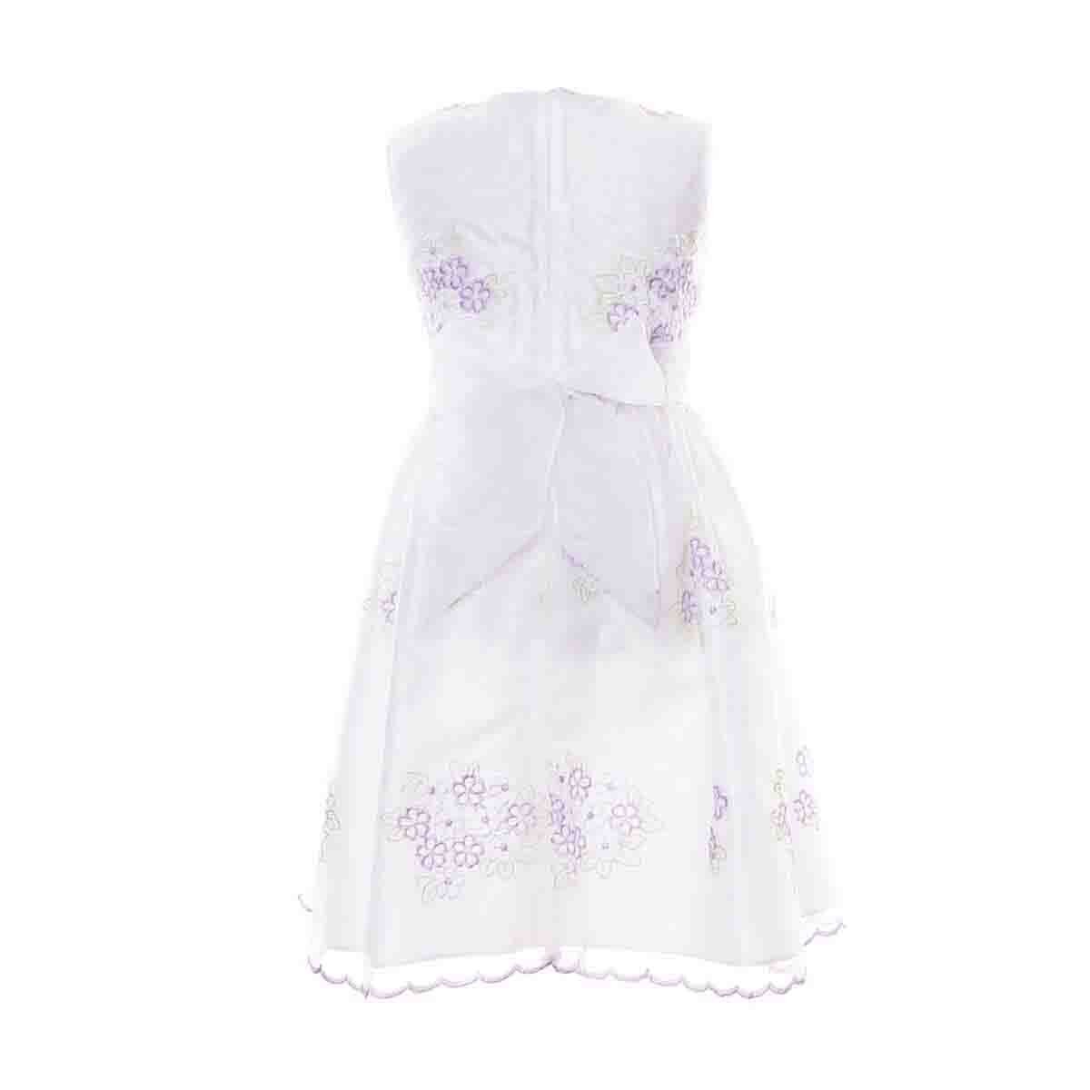 Vestido Sin Mangas Color Blanco Lovely Lulu