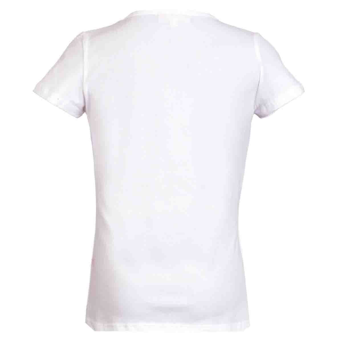 T-Shirt Estampada Cuello V Manga Corta My Favorite