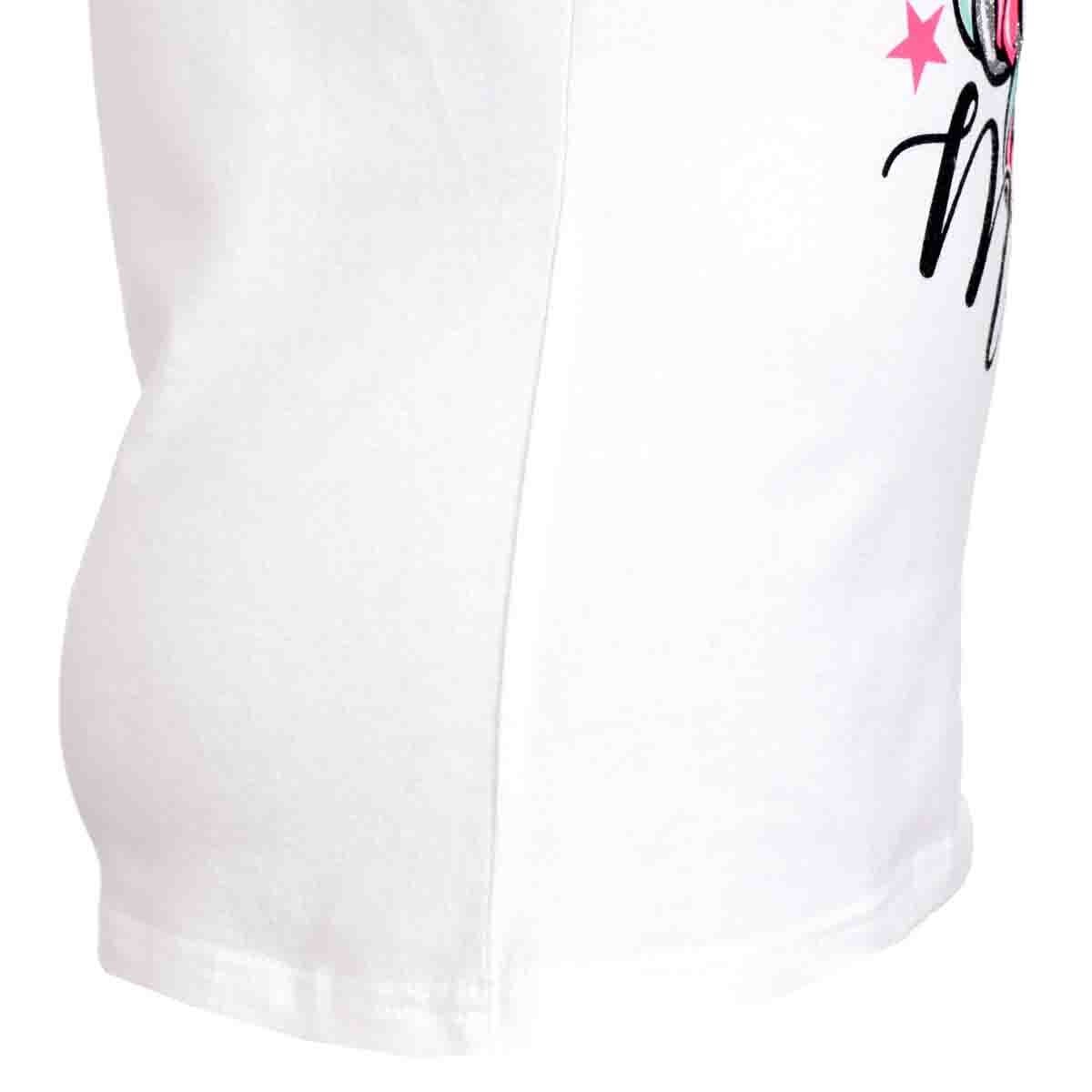 T-Shirt Estampada Cuello V Manga Corta My Favorite