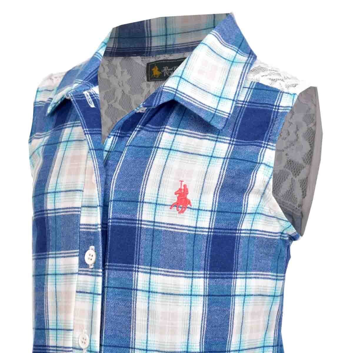 Blusa a Cuadros Royal Polo Club