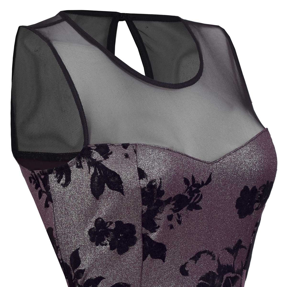 Vestido de Fiesta con Flores Life Styler