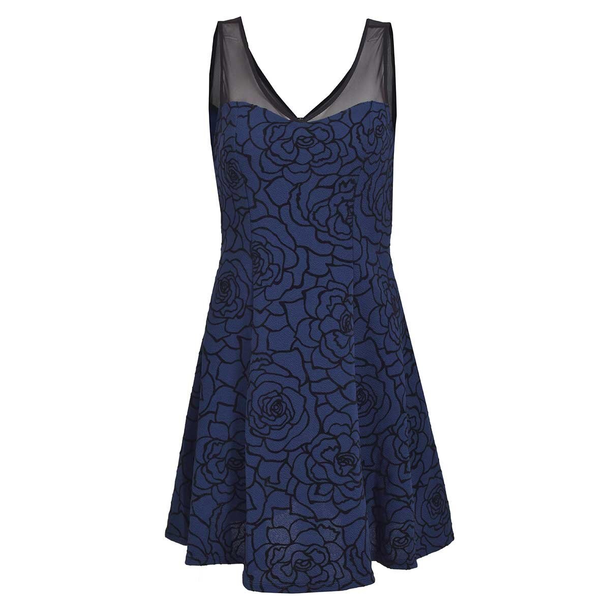 Vestido de Fiesta con Diseño de Flores Life Styler