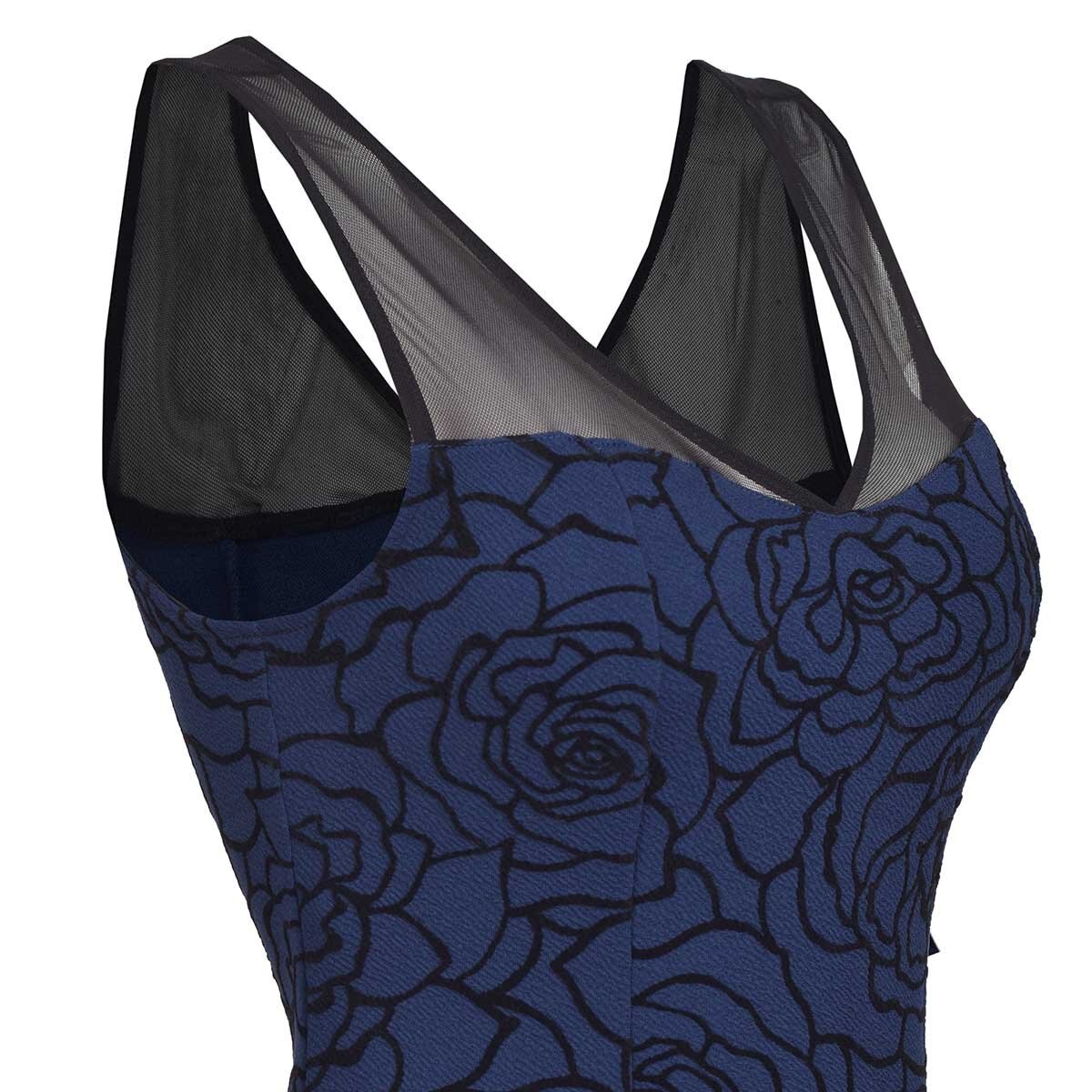 Vestido de Fiesta con Diseño de Flores Life Styler